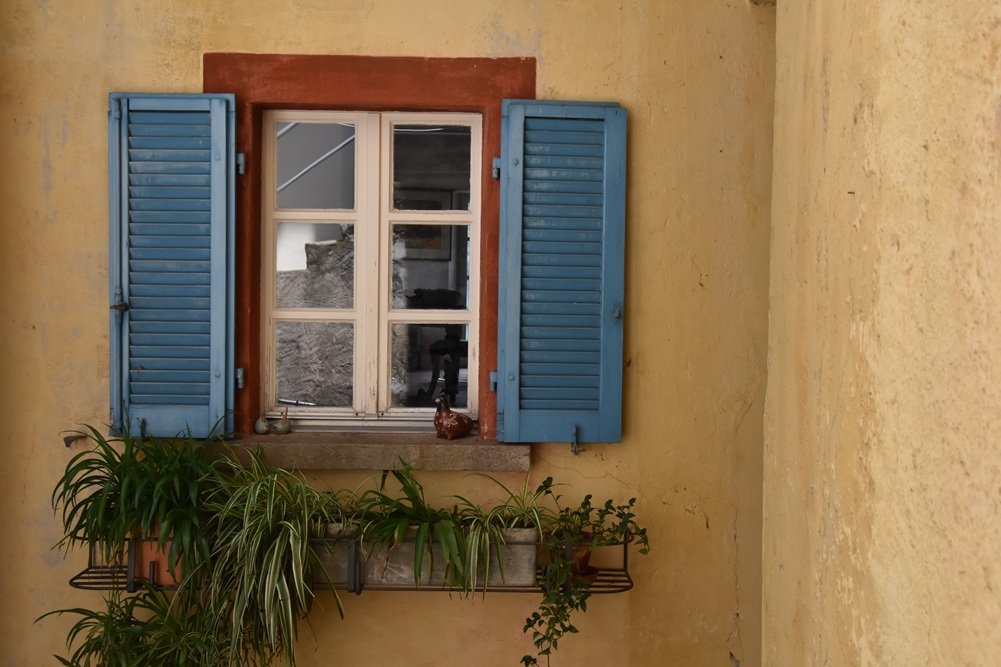 Gandria traditional houses